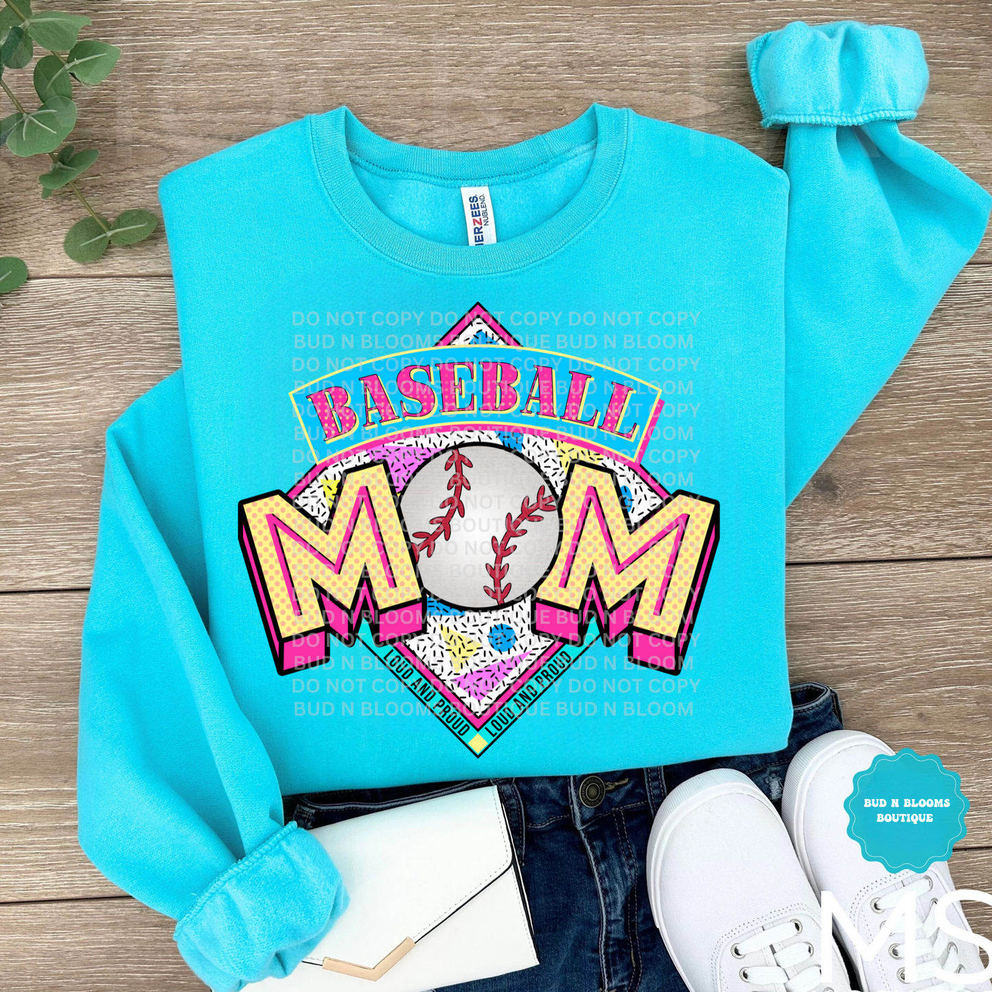 Throwback Baseball Mom