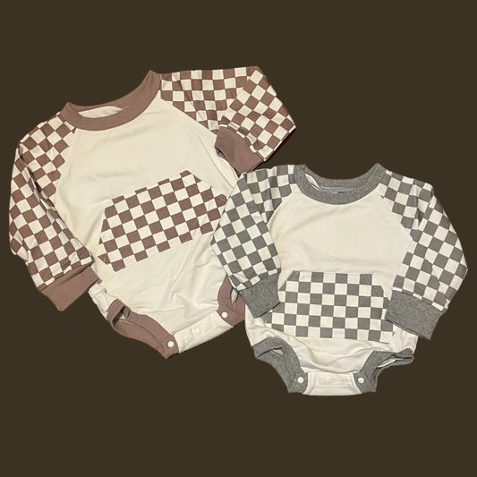 Checkered Onsies